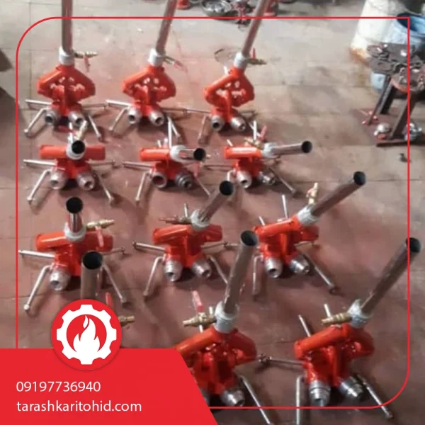 مانیتور آتش نشانی ثابت مدل عنکبوتی